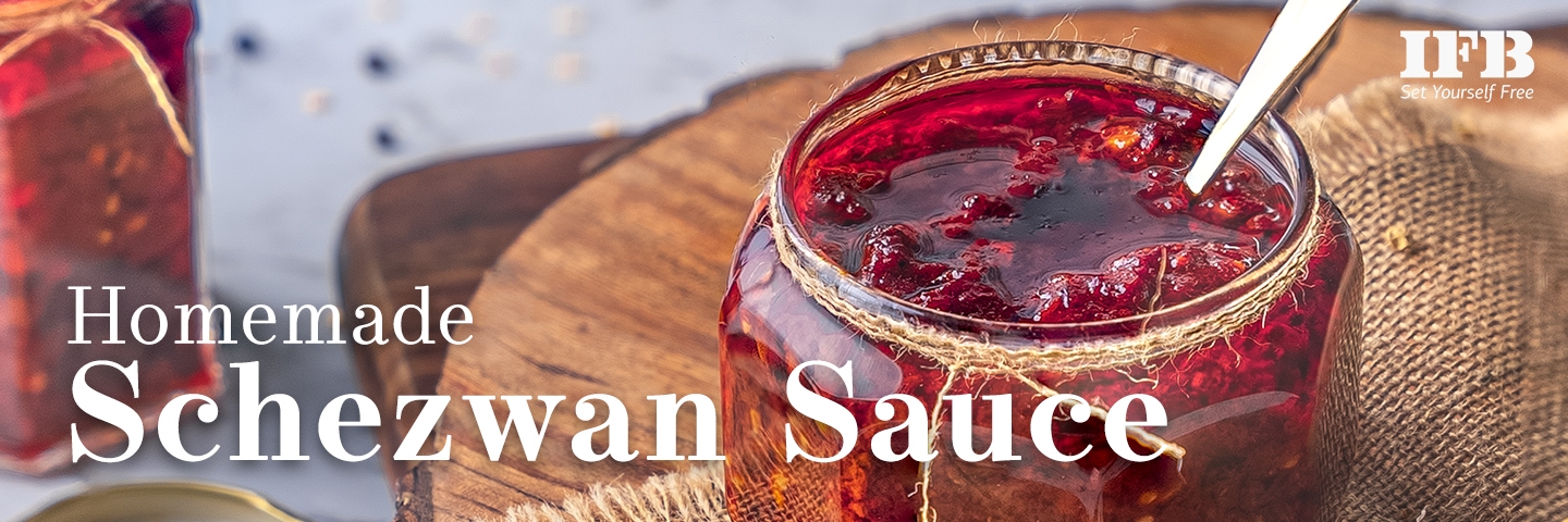 Homemade Schezwan Sauce in Microwave