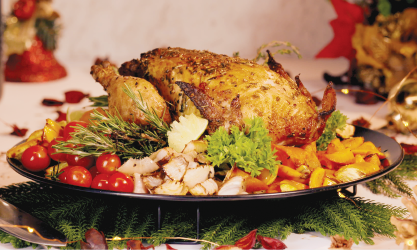 How to Make Stuffed Roast Chicken in Microwave