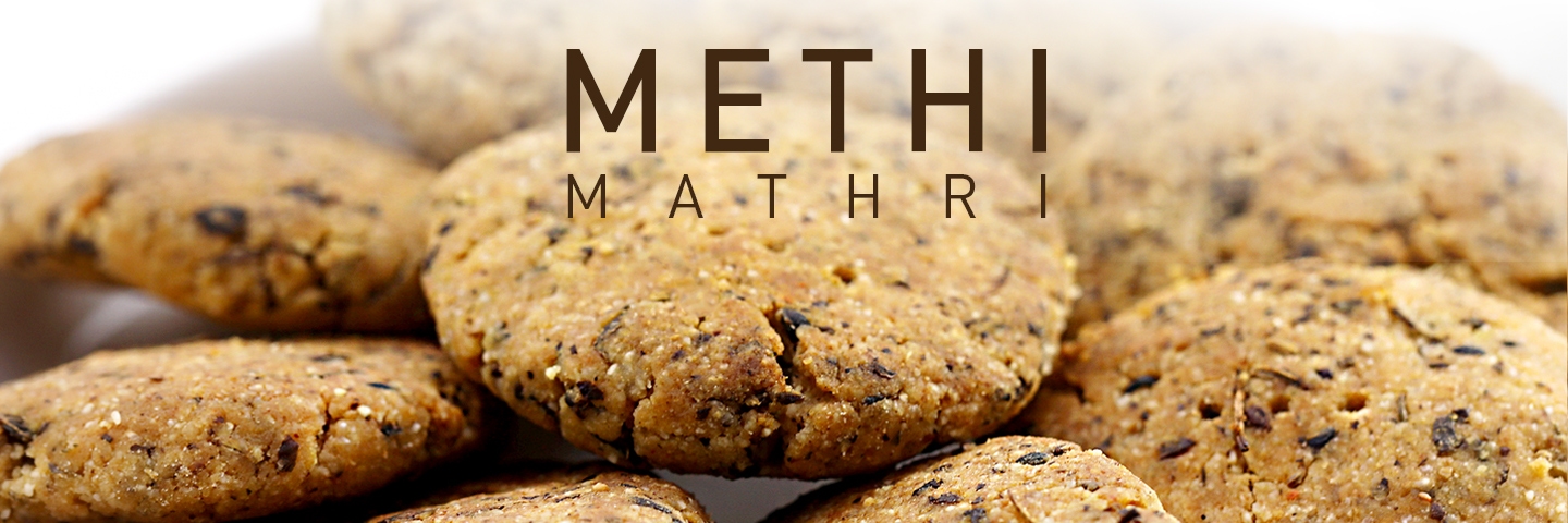 Methi Mathri in Microwave