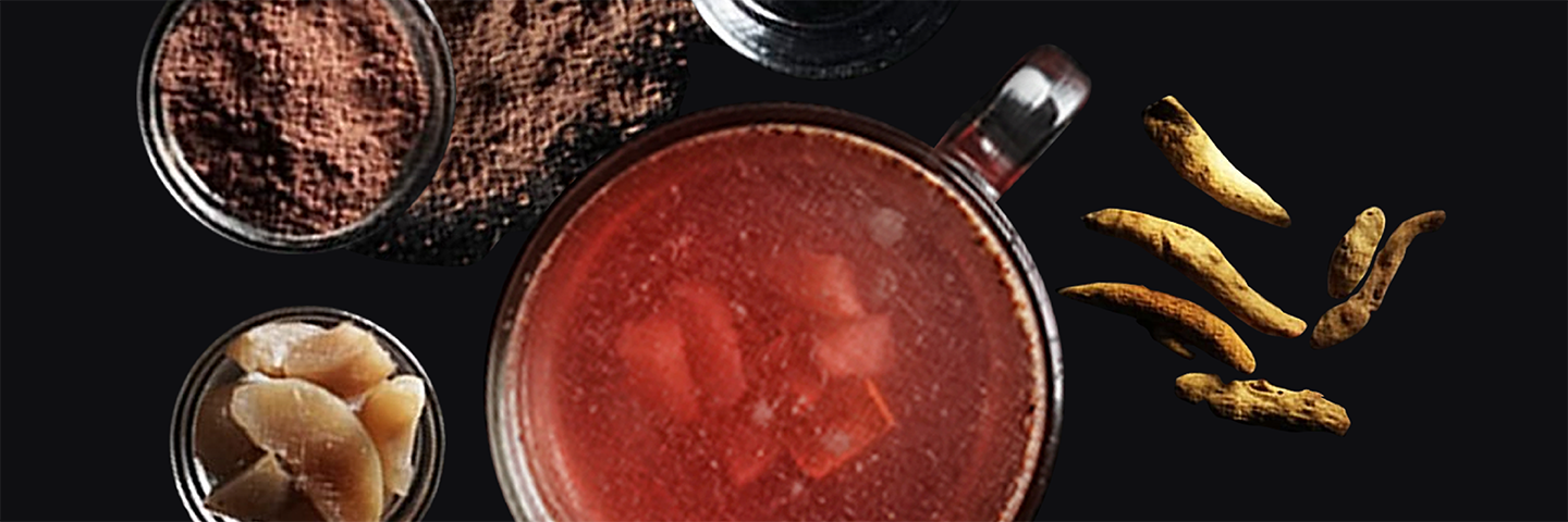 Karingali Vellam with Amla and Turmeric in Microwave