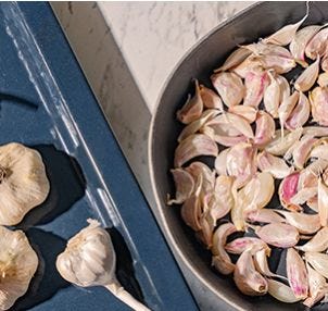 Peeling Garlic Pods