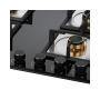 IFB 60-01-GCI4B-FFD 4 BURNER Hybrid Hob Gas Stove pc