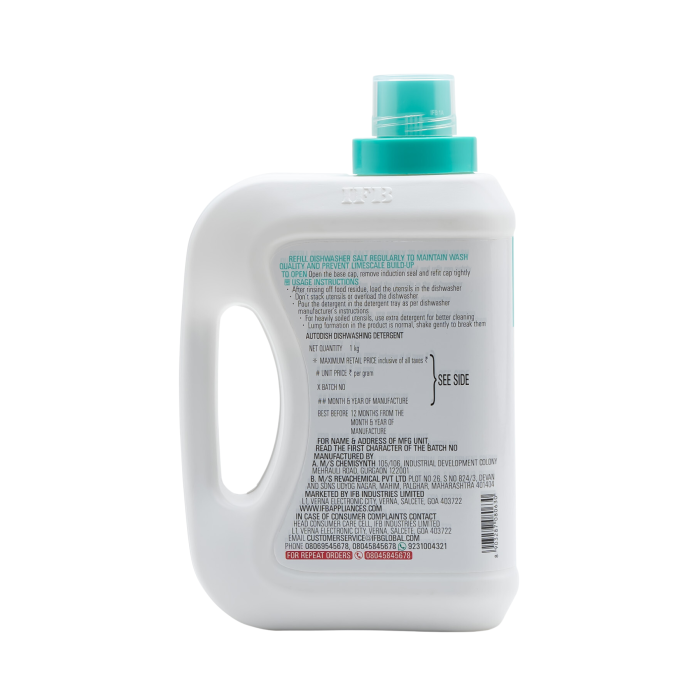 IFB Autodish - Dishwashing Detergent Dishwasher Liquid Dishwasher Tablets