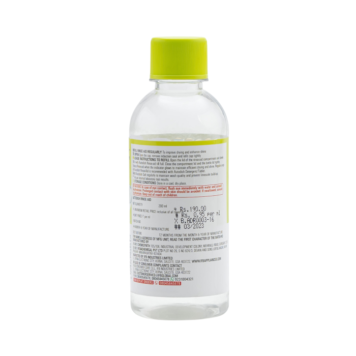 IFB Autodish - Rinse Aid Dishwasher Liquid