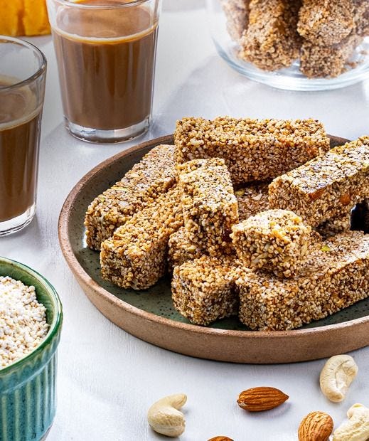 Amaranth and Sesame Chikki main product photo