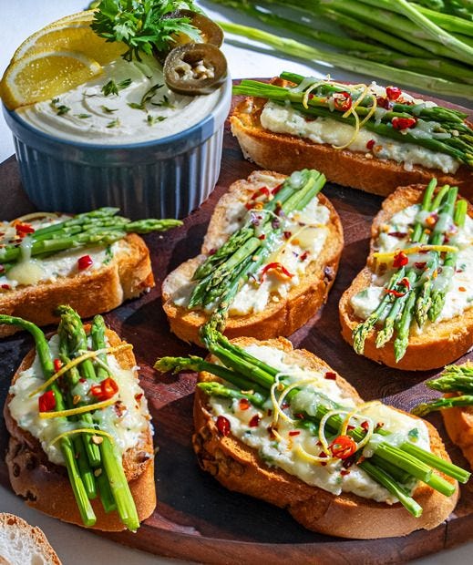 Asparagus Bruschetta main product photo