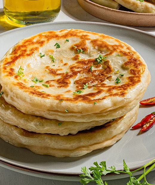 Cheesy Potato Flat Bread main product photo
