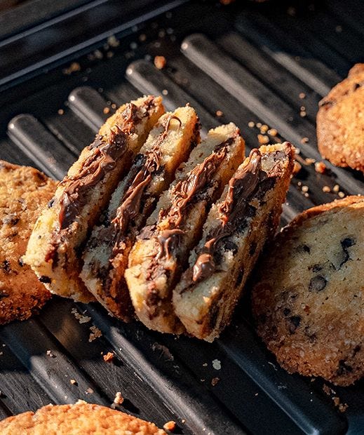 Nutella-Stuffed Chocolate Chip Cookies main product photo