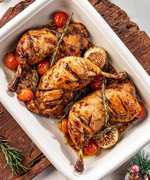 Rosemary Garlic Roast Chicken main product photo