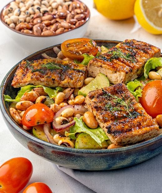 Tofu & Beans Salad main product photo
