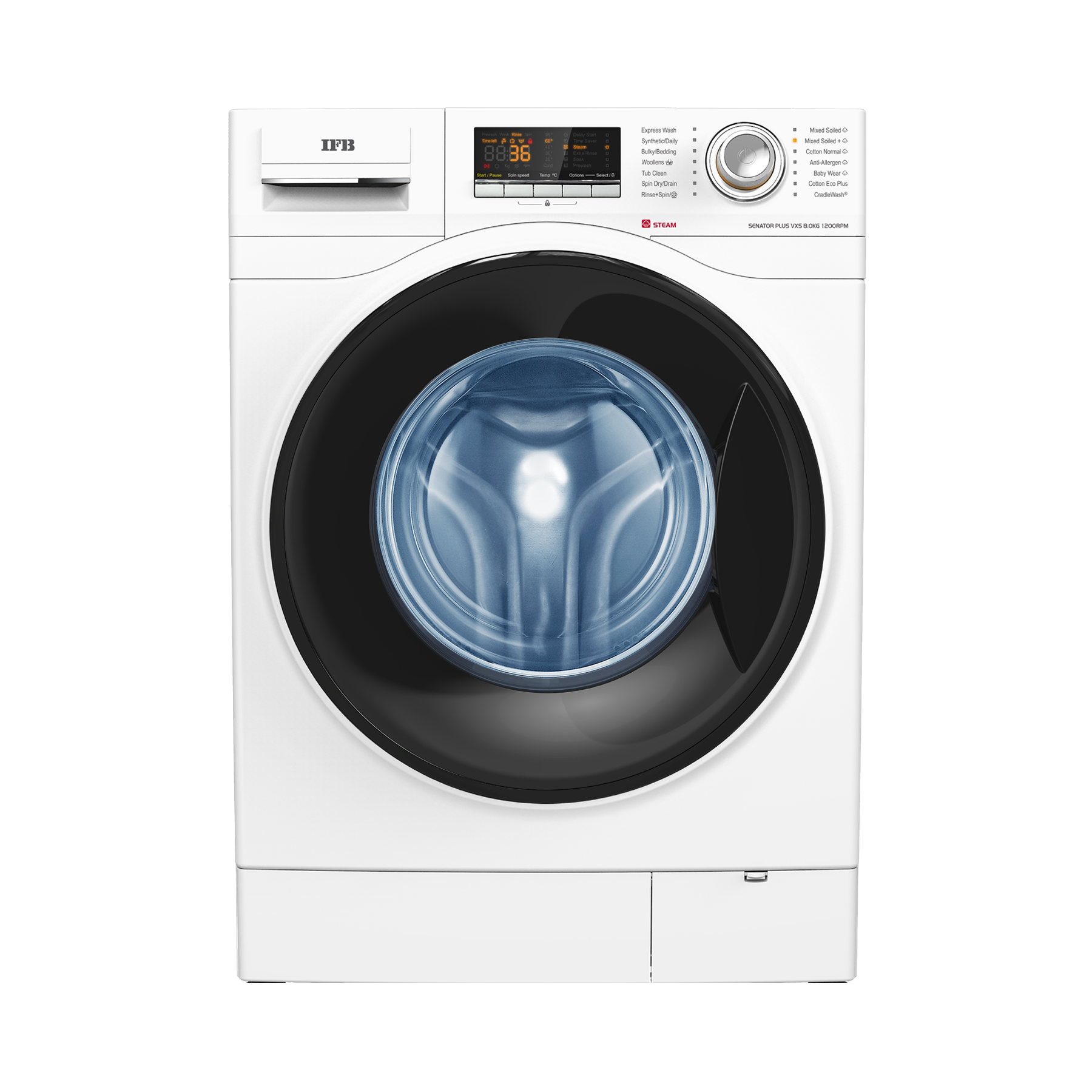 Ifb senator plus best sale vx 8 kg
