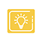 Yellow LED Lamp