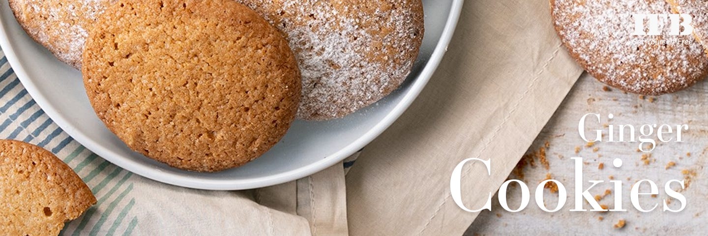 Ginger Cookies in Microwave