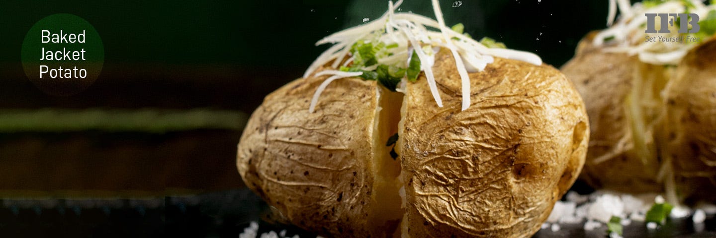 Baked Jacket Potato in Microwave