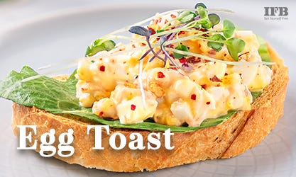 Egg Toast in Microwave Oven