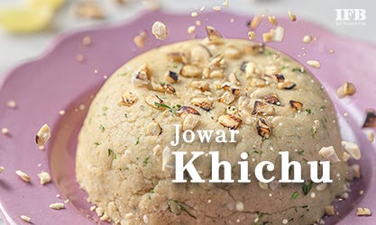 Jowar Khichu in Microwave Oven