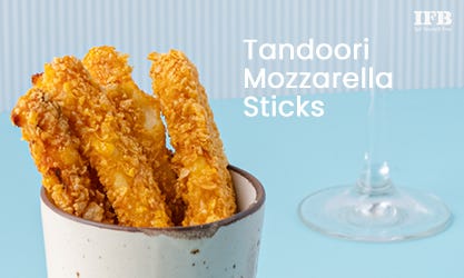 Tandoori Mozzarella Sticks