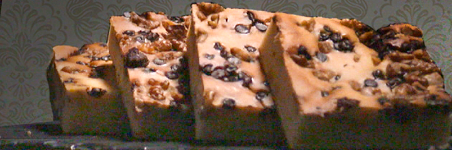 White Chocolate Brownie in Microwave