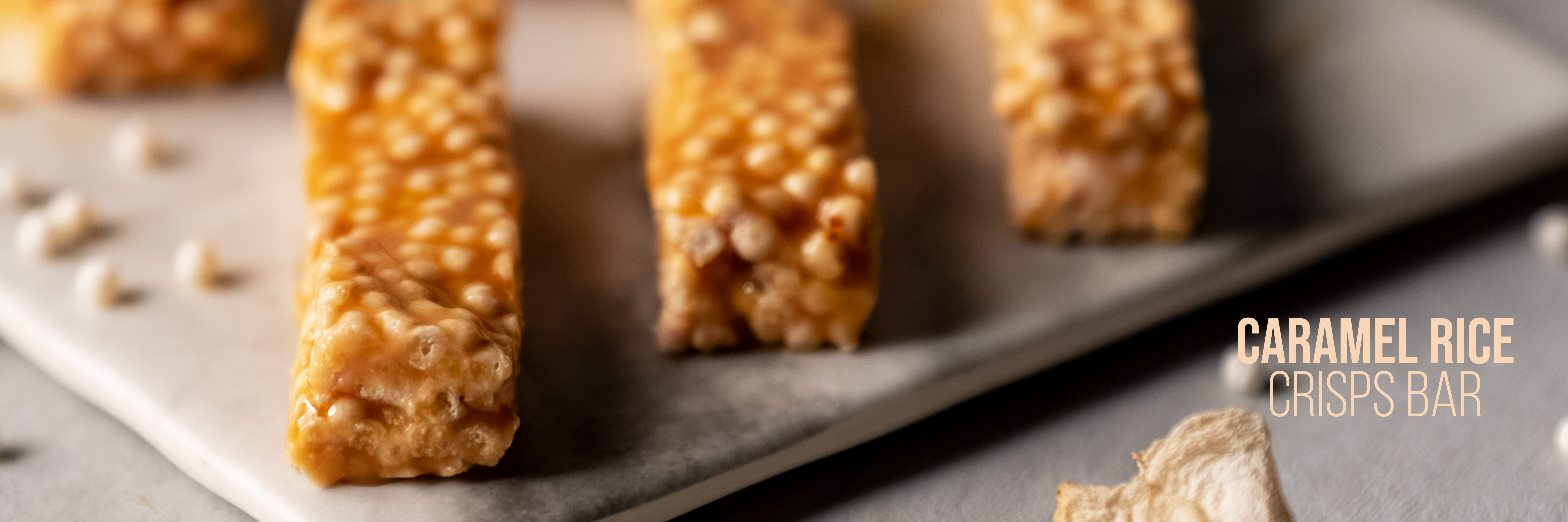 Caramel Rice Crisps Bar in Microwave Oven