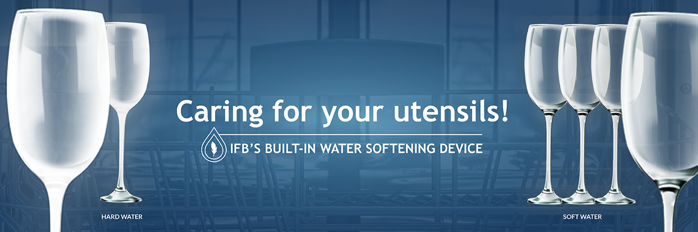 Caring for Your Utensils with IFB's Built-in Water Softening Device