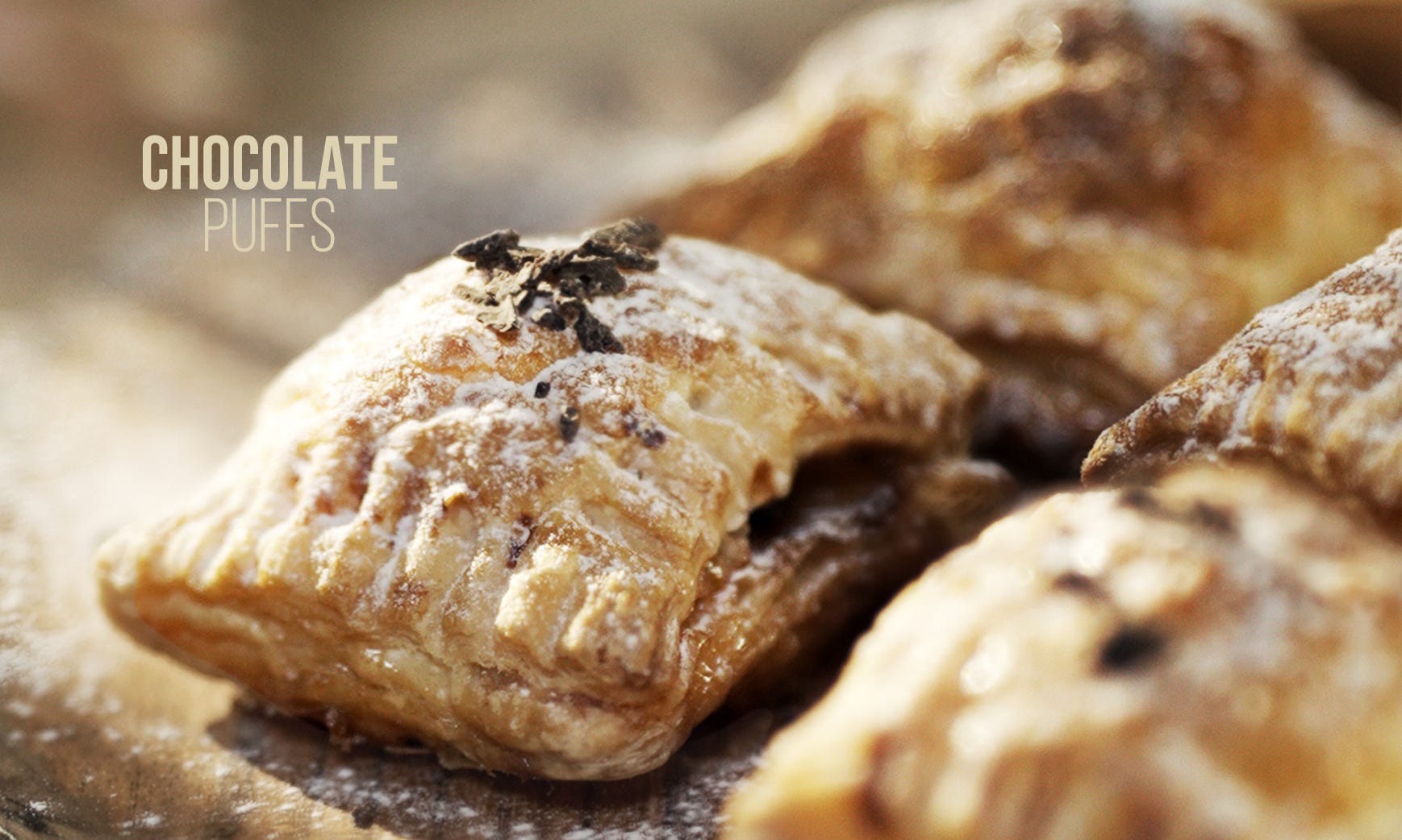 Chocolate Puffs in Microwave