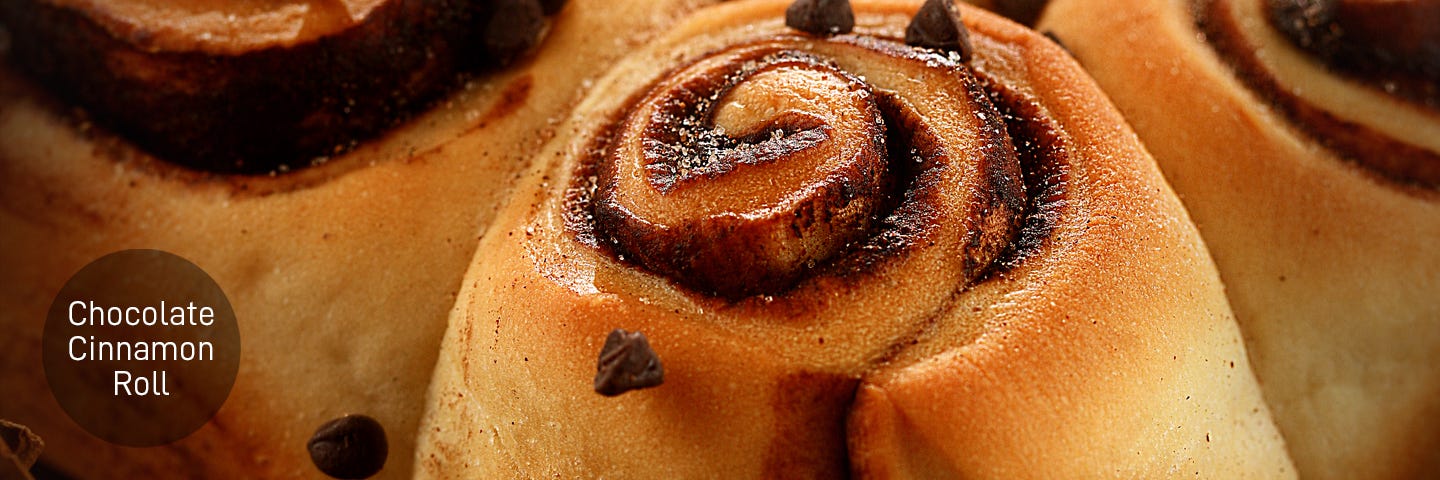 Chocolate Cinammon Roll in Microwave