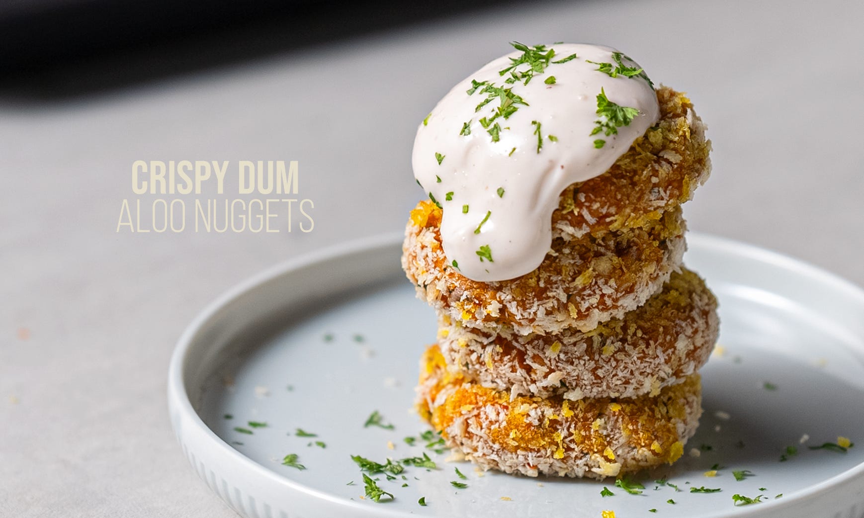 Crispy Dum Aloo Nuggets