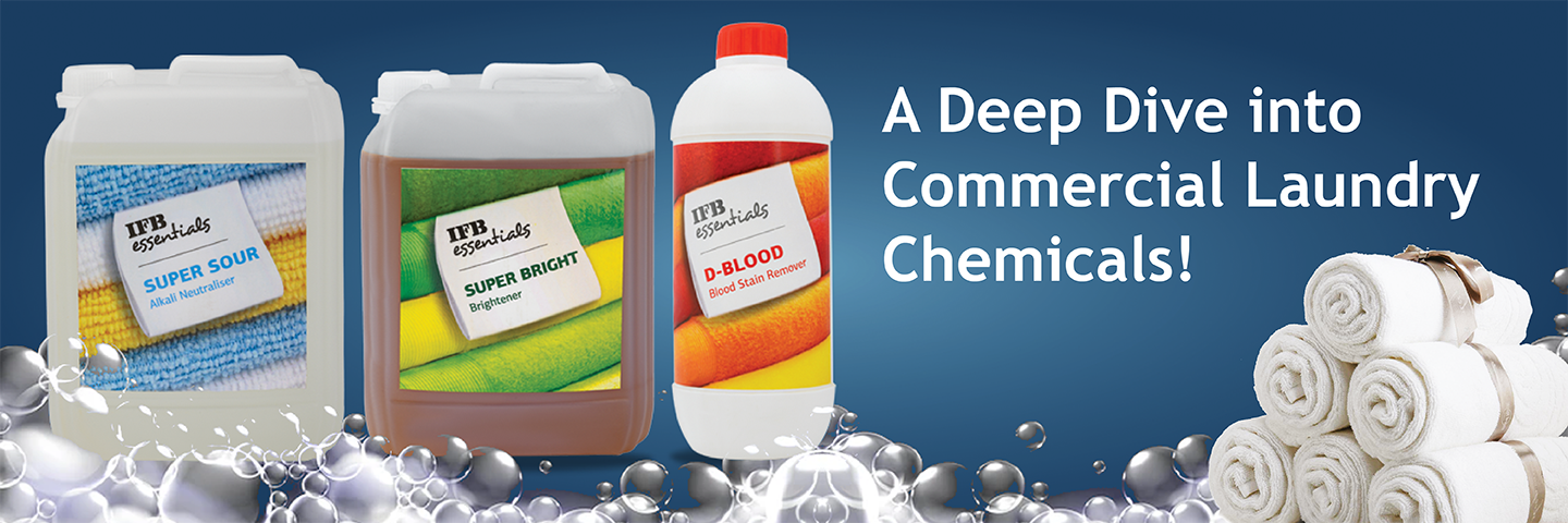 A Deep Dive into Commercial Laundry Chemicals: Types and How to Use Them