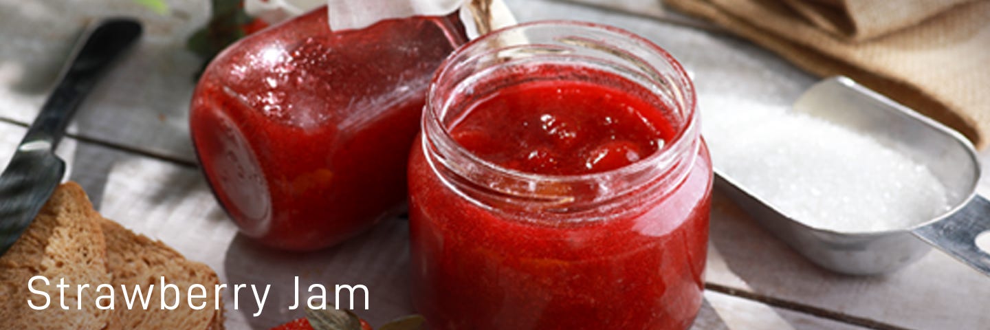 Strawberry Jam in Microwave