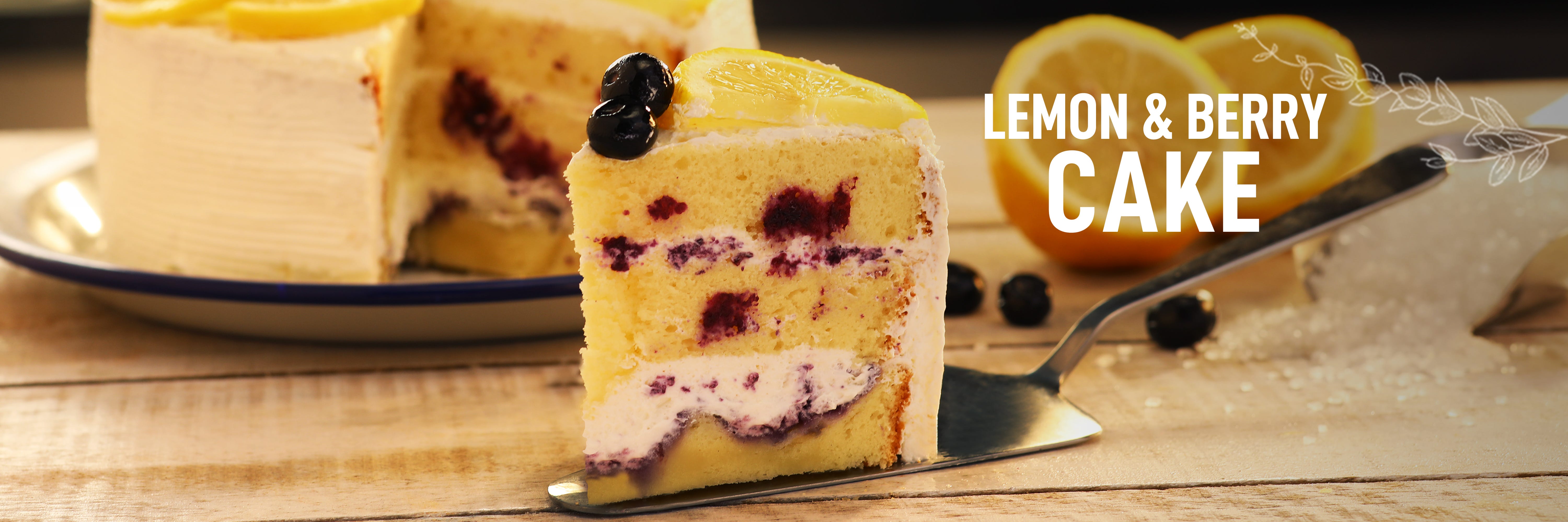 Lemon and Berry Cake