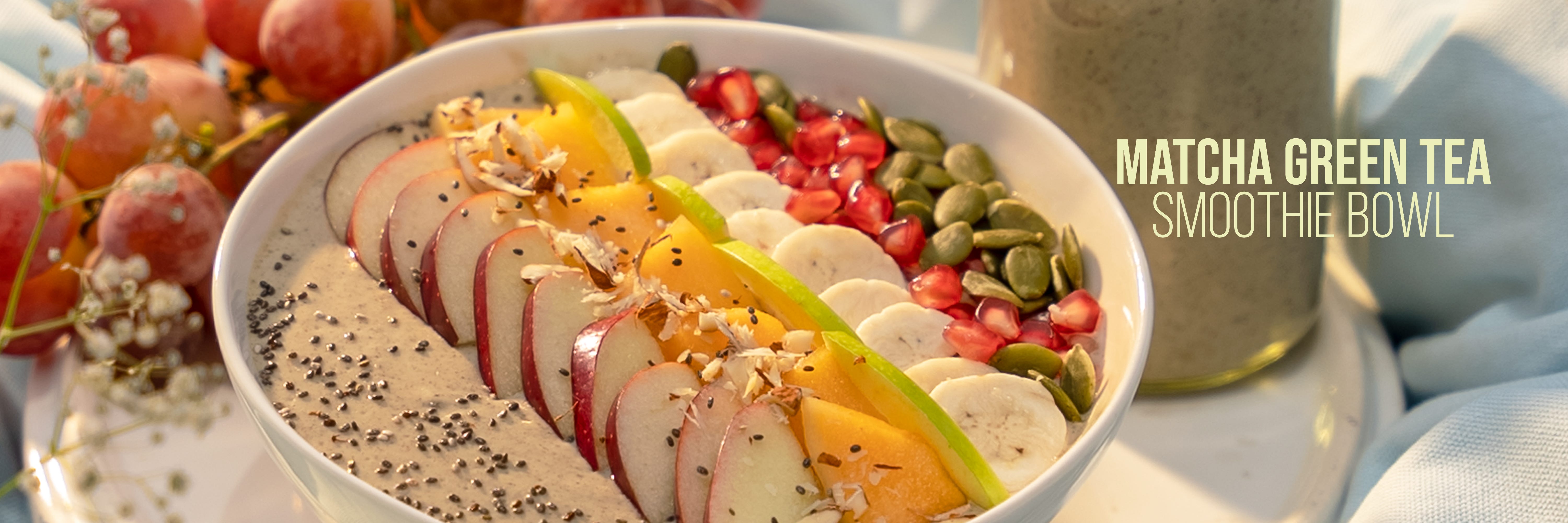 Matcha Green Tea Smoothie Bowl