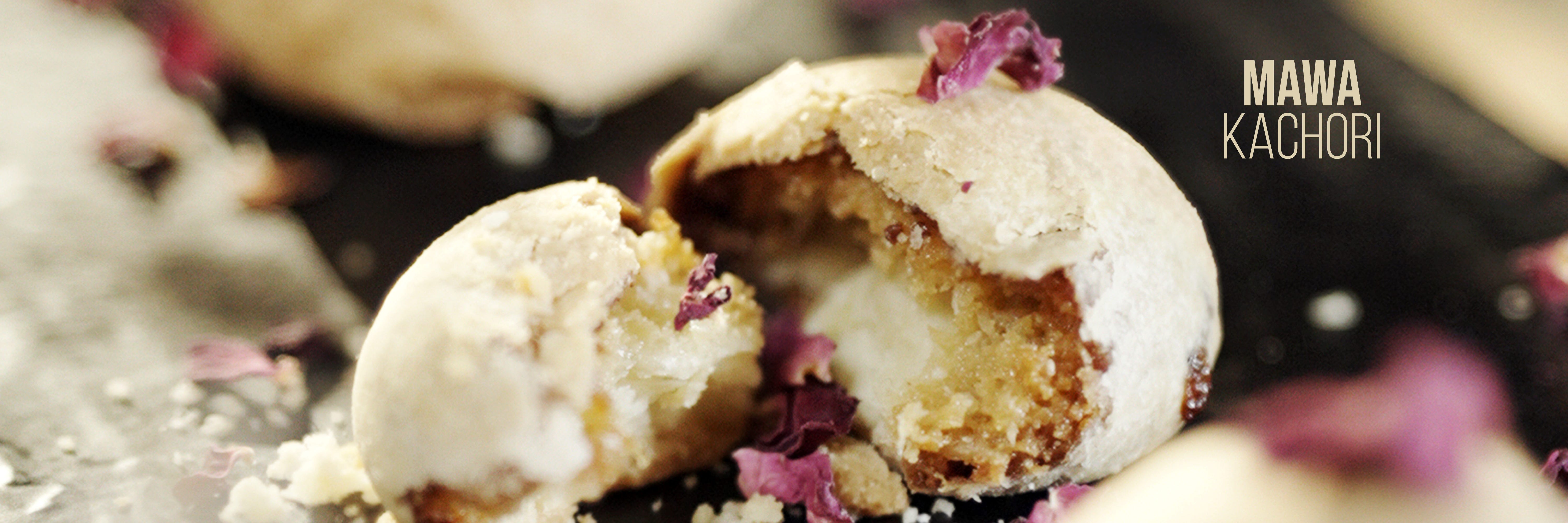 Mawa Kachori in Microwave