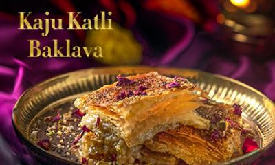 Navratri Special : Kaju Katli Baklava