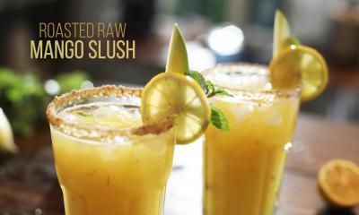 Roasted Raw Mango Slush