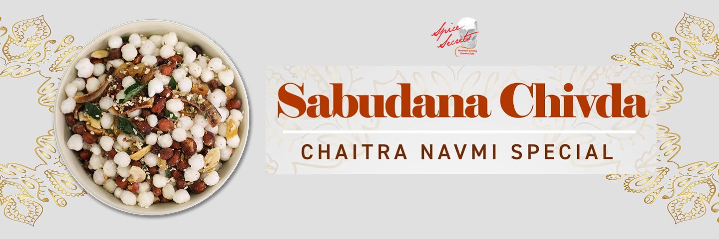 Sabudana Chivda Recipe in Microwave