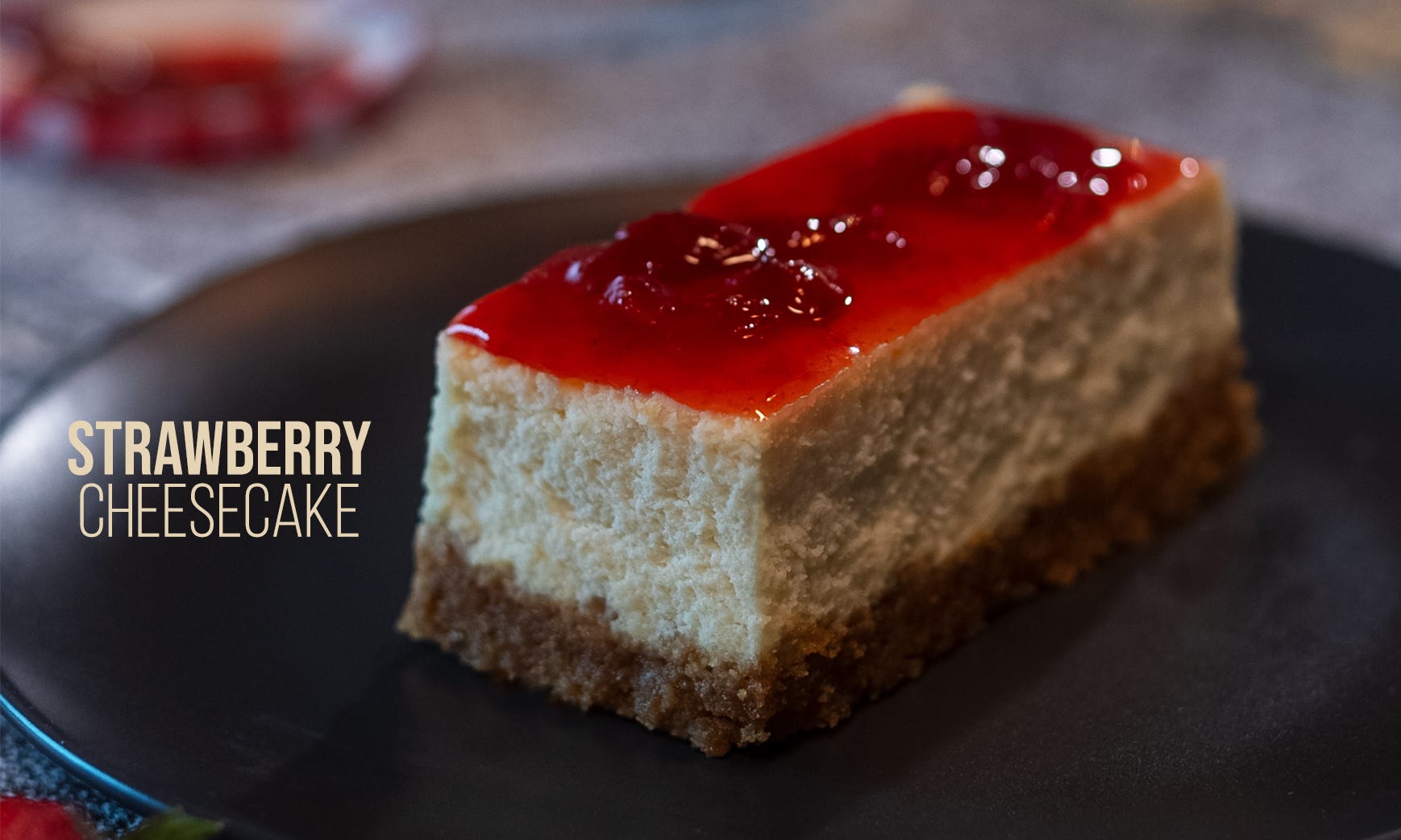Strawberry Cheesecake in Microwave