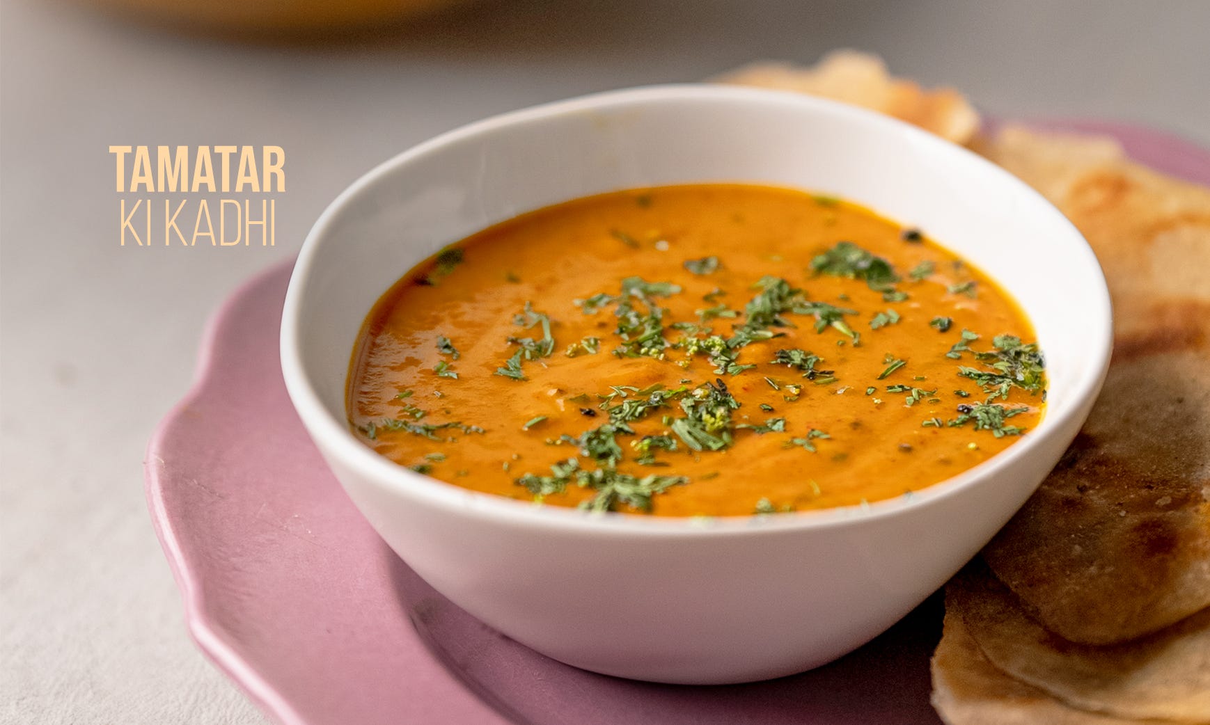 Tamatar Ki Kadhi in Microwave