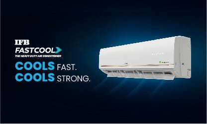 IFB FastCool AC with Heavy Duty Cooling - Cools Fast. Cools Strong