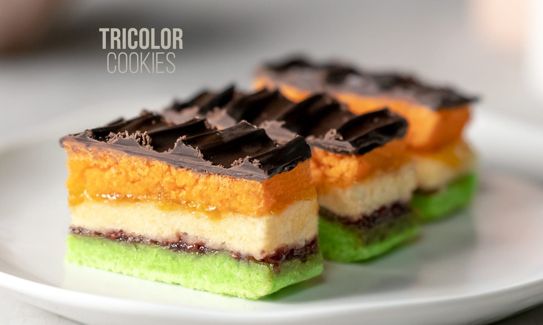 Tricolor Cookies Recipe (Republic Day Special)