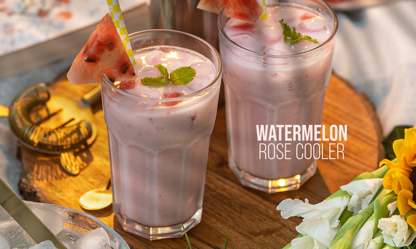 Watermelon Rose Cooler