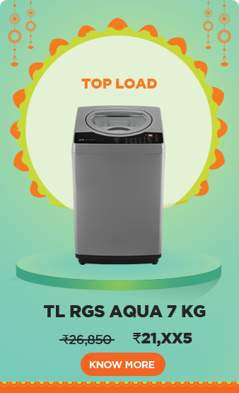IFB Top Load Washing Machine - Exchange annd Save up to ₹6000. No Cost EMI up to 12 months. Cashback up to ₹5000.