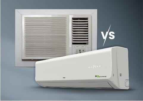 Split AC vs Window AC: What Makes the Split AC a Better
Choice?`