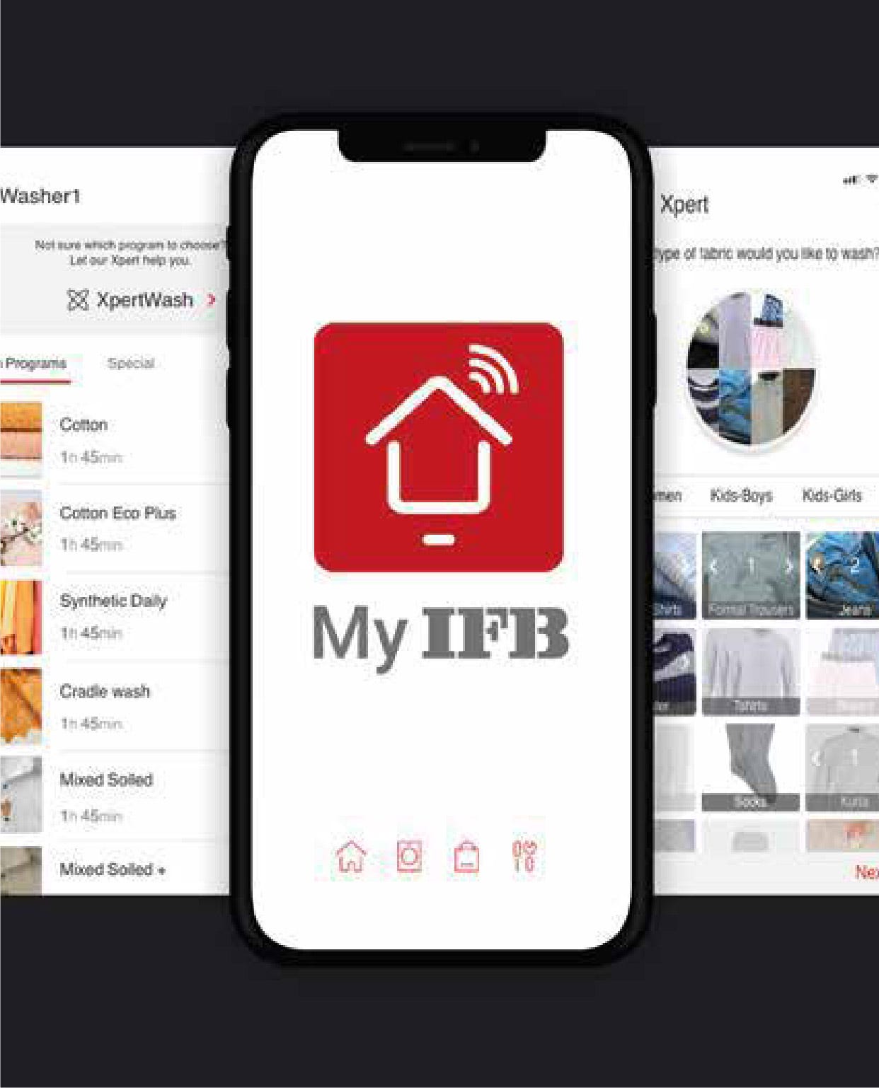 My IFB App and Voice Control: Laundry Management Made Easy