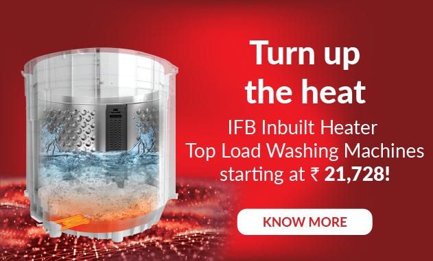 IFB Inbuilt Heater Top Load Washing Machine